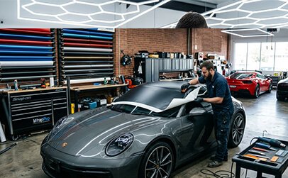 Car Roof Wrapping