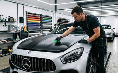 Car Bonnet Wrapping